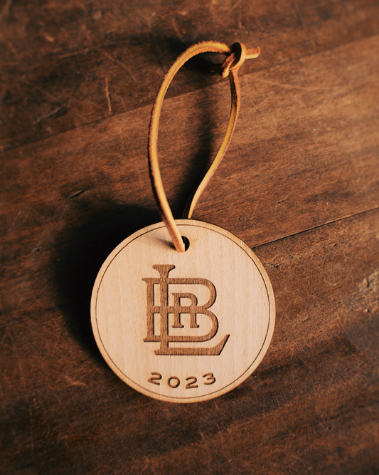 2023 BRL Monogram Ornament